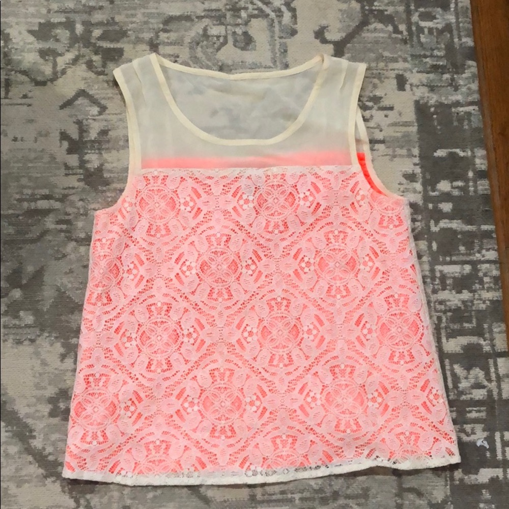 Marc by Marc Jacobs lace tank size s